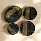 Golden Arabesque 25-Piece Dinner Set