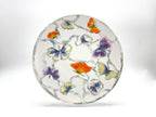 Butterfly porcelain dinner plate (21 cm) from the 24-piece dinner set